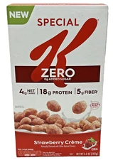 Kellogg's Special K Zero Added Sugar Strawberry Creme Cereal 6.6 oz