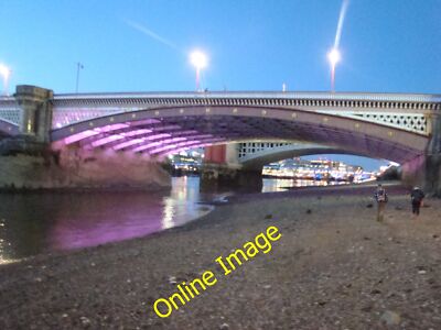 Foto 6x4 Blick auf Blackfriars Bridge vom Thames Beach London Blick c2014