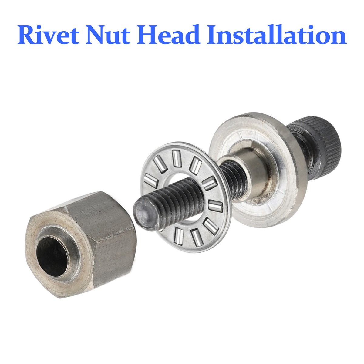Fleymu Rivet Nuts Set Of 6 - Retractable Nuts For M3-M10 - View #5