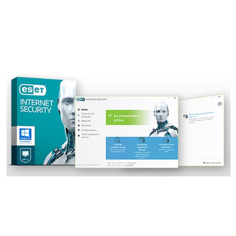 Eset Internet Security 2pc 1anno