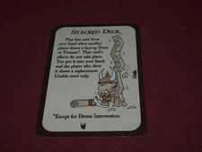 Steve Jackson Games: Munchkin Stacked Deck Promo Card