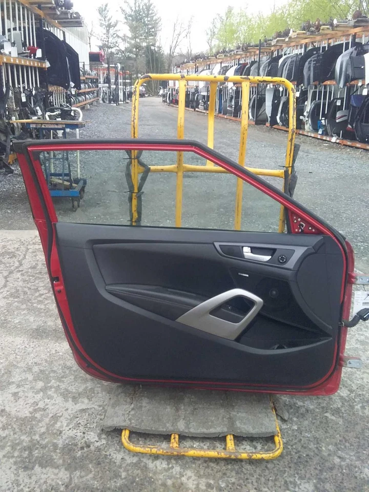 Used Front Left Door Assembly Front fits: 2016 Hyundai Veloster without solar L. - Изображение 4 из 4