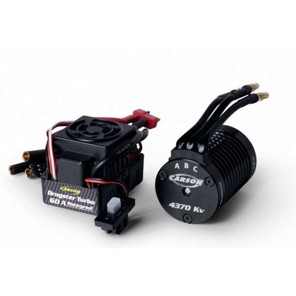 Carson 906301 1:10 BL Set Dragster Turbo 4370 KV 500906301 - Bild 1 von 1