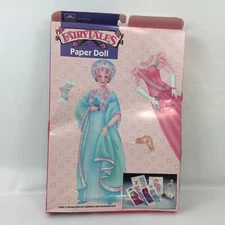 (J5) VTG 1992 GOLDEN 5555 FAIRYTALES PAPER DOLL UMPUNCHED PRECUT FASHIONS USA