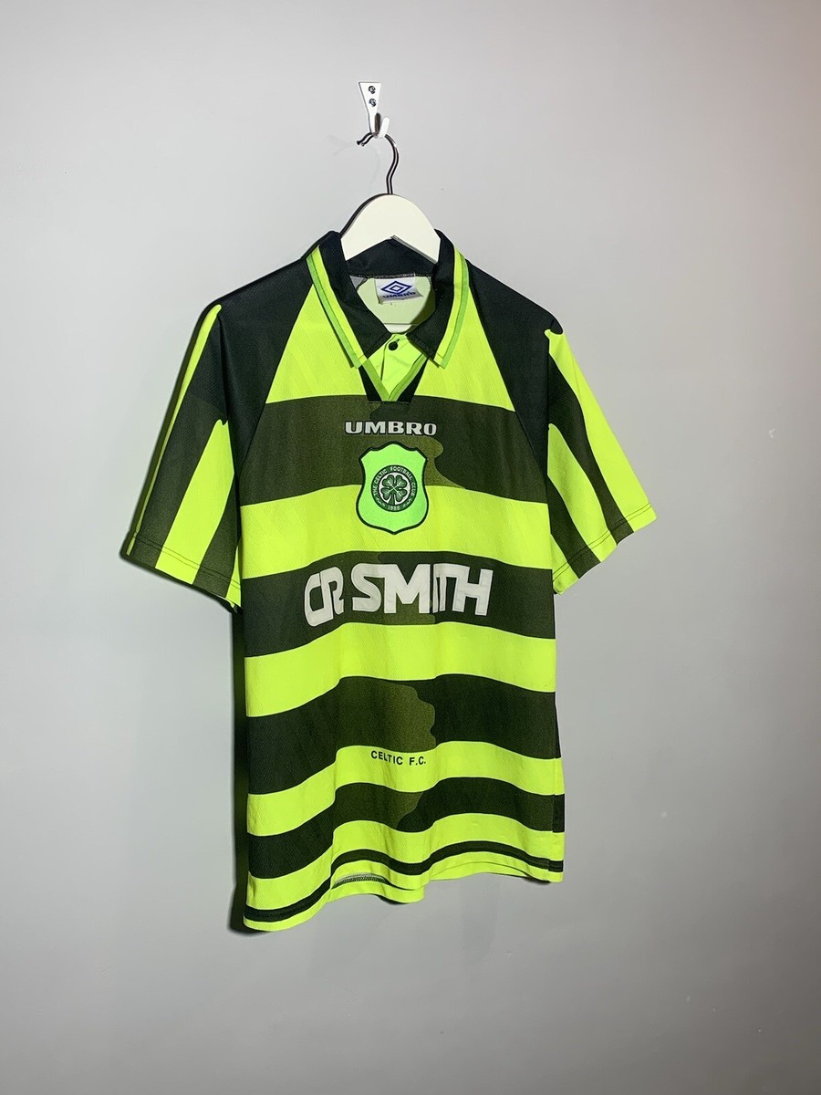 Celtic Umbro Vintage 1996/97 Away Y2k Football Shirt Soccer