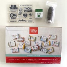 Stampin' Up Paper Pumpkin December 2022 Kit GOOD THINGS COME IN SMALL PACKAGES