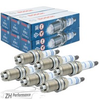6X Bosch FLR8LDCU+ ZüNdkerze 0242229654 Opel Astra Corsa Meriva Vectra Zafira
