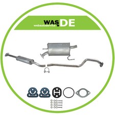 Auspuffanlage für Nissan Almera 1.5i 16V ab. Bj. 2000- Auspuff