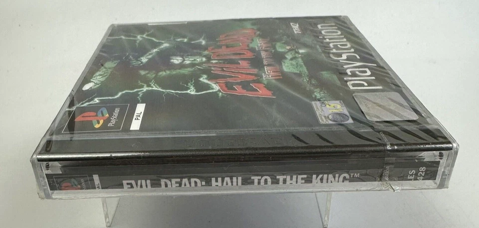 PS1 Evil Dead: Hail To the King, New And Factory Sealed - **Flaw** - Image 4 of 4