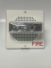 No Box Siemens SET-MC-W 500-636052 Fire Alarm Speaker Strobe Wall White