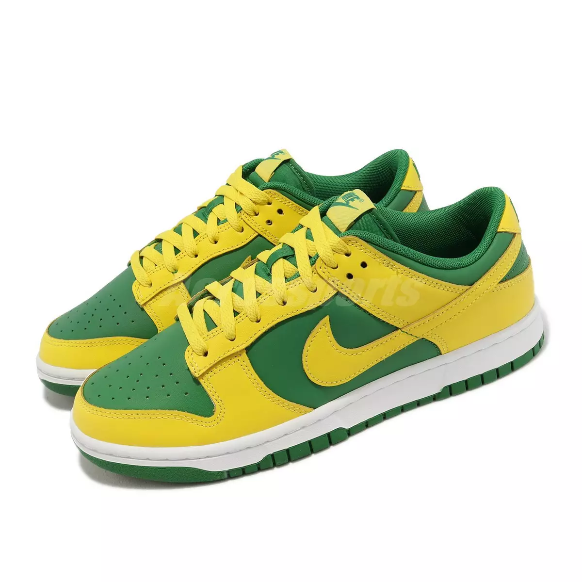 Nike Dunk Low Retro BTTYS Reverse Brazil Green Yellow Men Casual Shoe DV0833-300