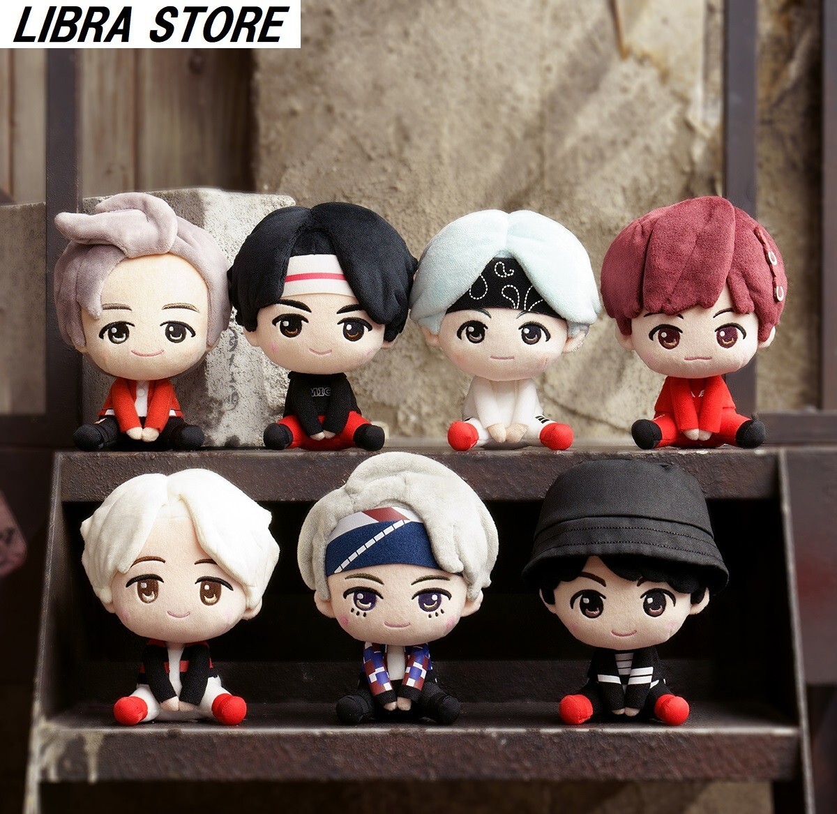 RARE BTS TinyTAN Ichiban Kuji 2021 Plush doll Full SET Exclusive