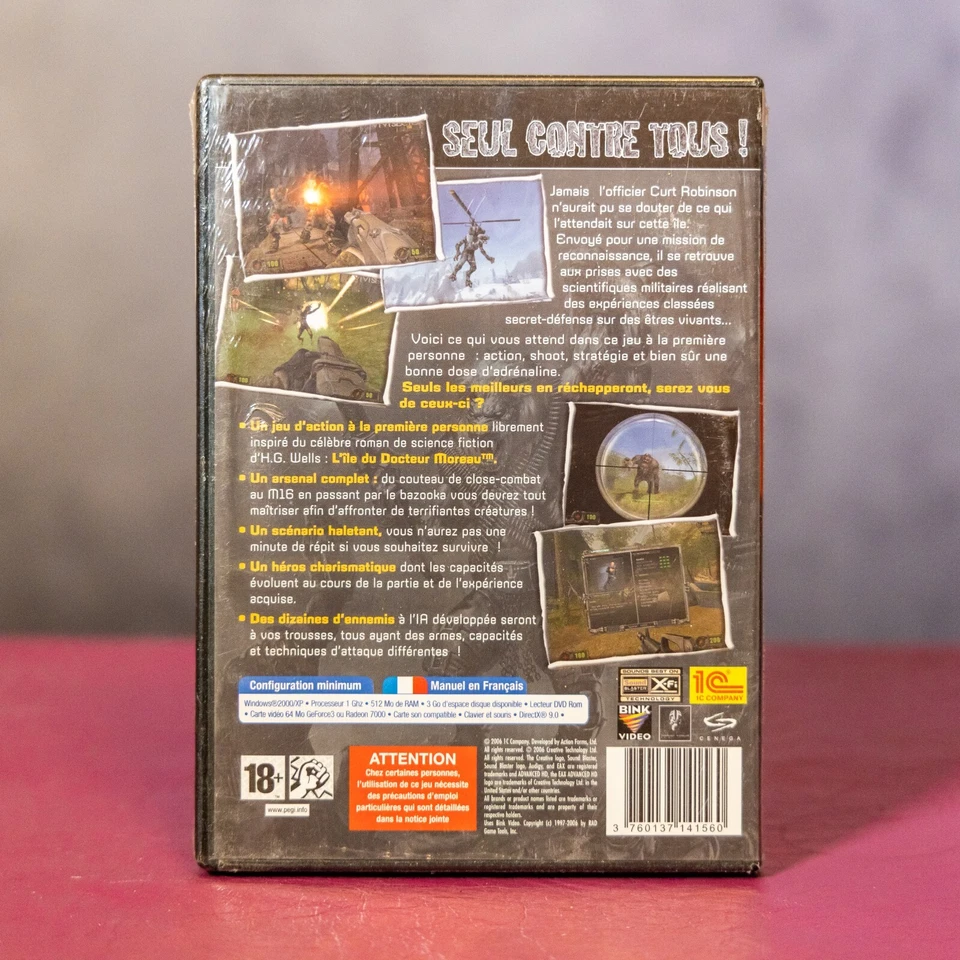 2005 Vivisector PC DVD Français Complet Neuf Scellé - Image 2 of 2