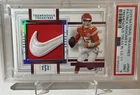 2023 Panini National Treasures - Patrick Mahomes II - 1/1! Swoosh! PSA 9!