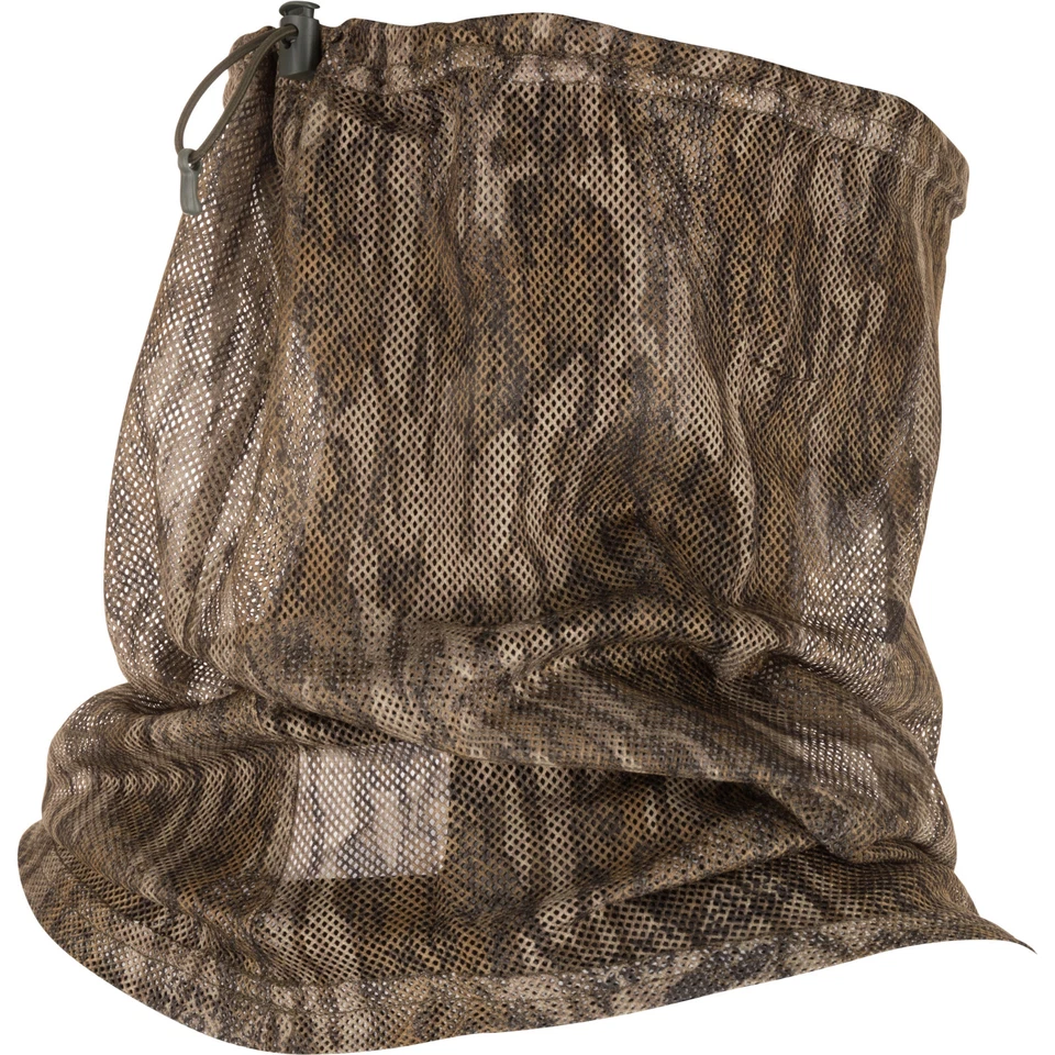 Ol' Tom Performance Mesh Half Mask, Camo Turkey Hunting Face Mask - Image 2 of 3