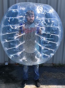 plastic human hamster ball