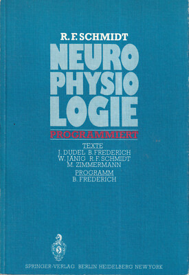 E4- SPRINGER SCHMIDT : NEUROPHYSIOLOGIE  PROGRAMMIERT