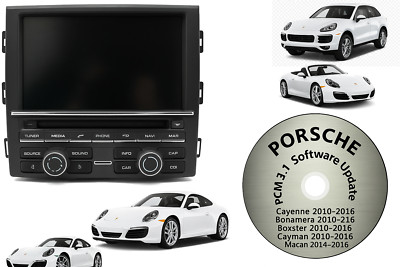 Porsche PCM 3.1 Firmware Software Update Disc CD DVD V4.76 (Cayenne, Macan etc.)