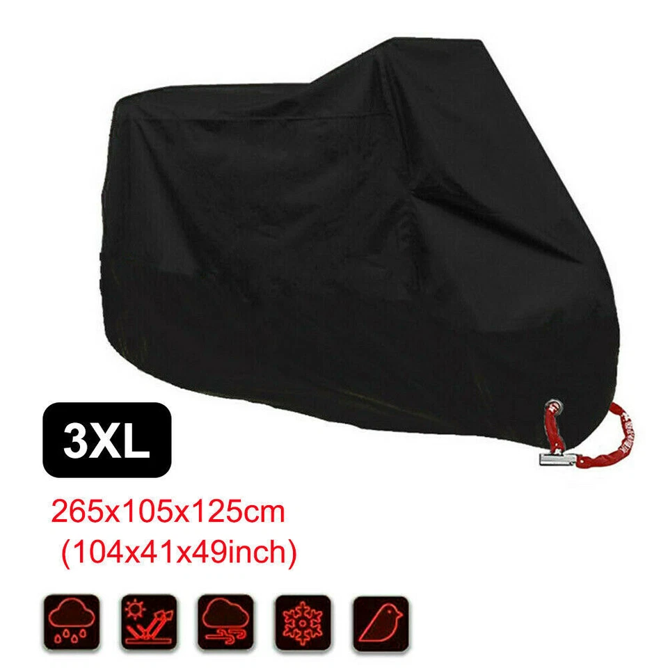 Capa de motocicleta para Honda Magna 750 Rebel 250 Rebel 450 Reflex 200 - Imagem 3 de 4