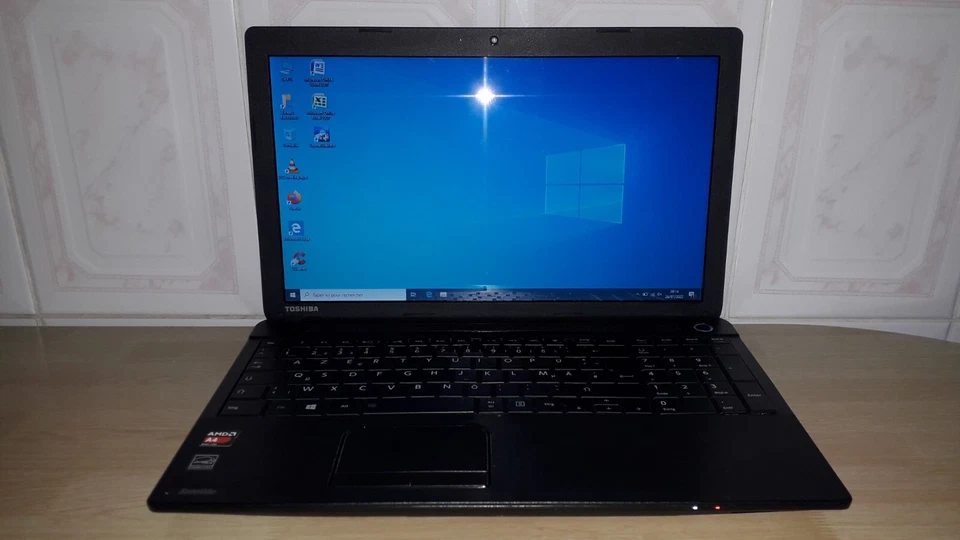 PC ORDINATEUR PORTABLE TOSHIBA C50D @ AMD WINDOWS10 SUITE OFFICE BATTERIE 3H00 - Photo 2/4