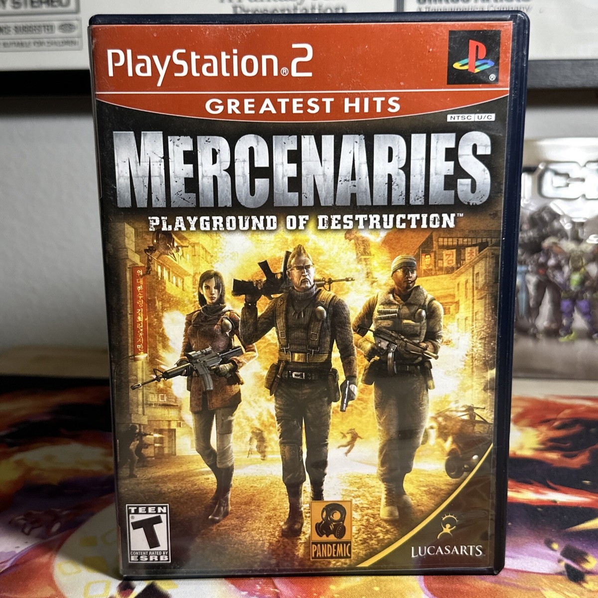 PlayStation2 - PS2★MERCENARIES PLAYGROUND OF Mercenaries Playground of Destruction PlayStation 2 PS2 CIB