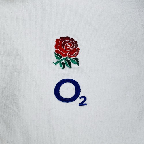 ENGLAND RUGBY SHIRT 2006 NIKE TRAINING POLO SHIRT GREY TAG MENS XXL - Picture 4 of 7