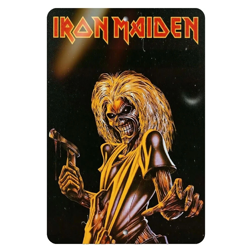 TV, películas y música Placas Y Letreros para decoración del hogar de hierro