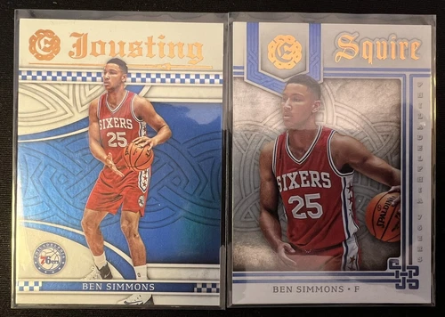 2016-17 Panini Excalibur Jousting & Squire Ben Simmons #18 Rookie RCs