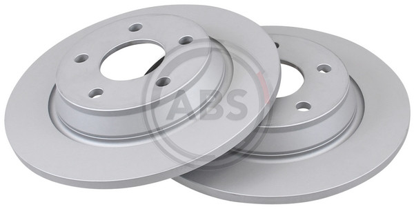 Rear Brake Discs SET OF 2 A.B.S. - 18739 for Ford Focus (18-21)