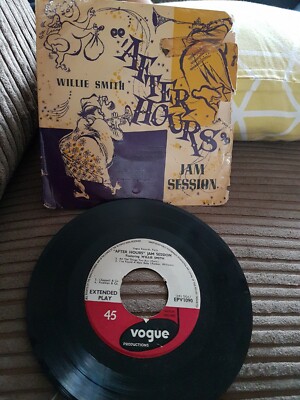 Willie Smith After Hours Jam Session Featuring Willie Smith EPV 1090, Vogue 7ep