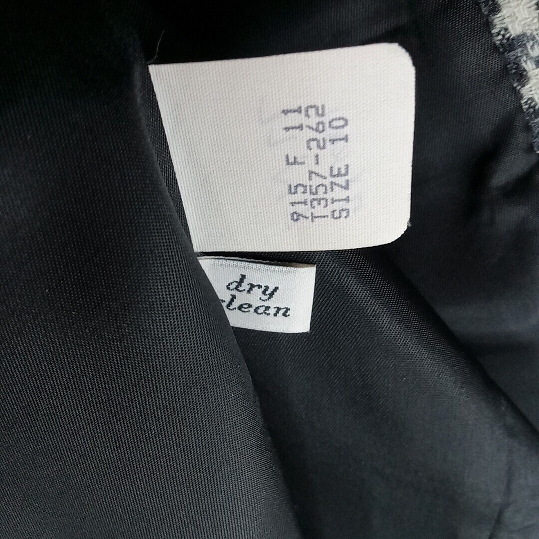 Pendleton Houndstooth Blazer Jacket 100% Wool Wom… - image 17