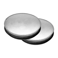 6" Pack of 2 Galvanized Steel End Cap. 6 Inch Duct Fitting Diameter. Ducting ...