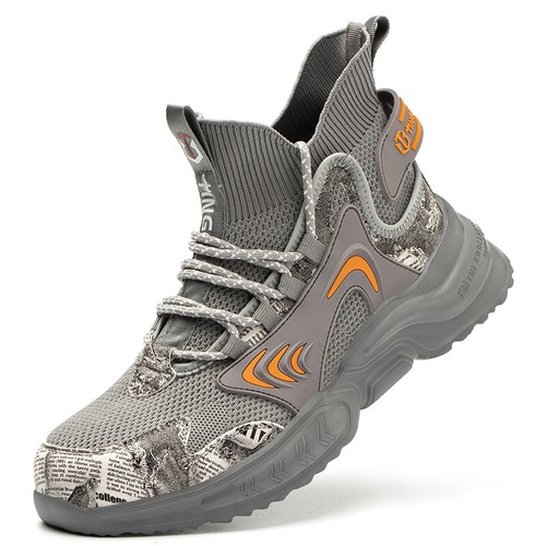 Mens Work Boots Steel Toe Safety Shoes Lightweight Indestructible Sneakers boots - Picture 14 of 18