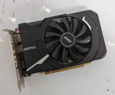 MSI GeForce GTX 1050 Ti 4GT OC 4GB GDDR5 Single Fan, Faulty not working