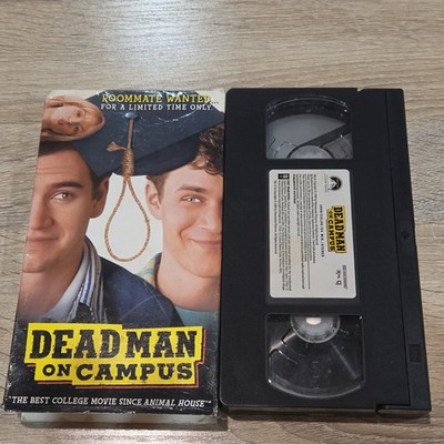Paramount Dead Man on Campus VHS 1998 R NTSC Fullscreen CC Former Rental