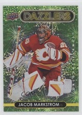 2021-22 Upper Deck Series 2 Dazzlers Green Jacob Markstrom #DZ-57 7ci
