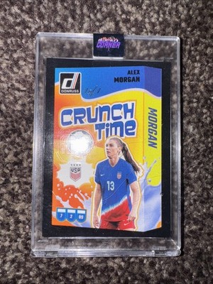 Alex Morgan 24/25 Panini Donruss 1of1 Black Crunch Time United States