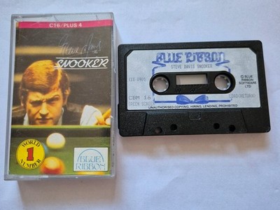 Steve Davis Snooker - Blue Ribbon - Commodore 16/Plus 4 - C16 / +4 getestet 