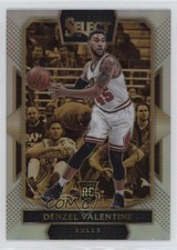 2016-17 Panini Select Courtside Silver Prizm Denzel Valentine #223 0o6v