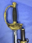 VERY NICE US POST CIVIL WAR AMES M1860 STAFF & FIELD OFFICERS SWORD w SCABBARD