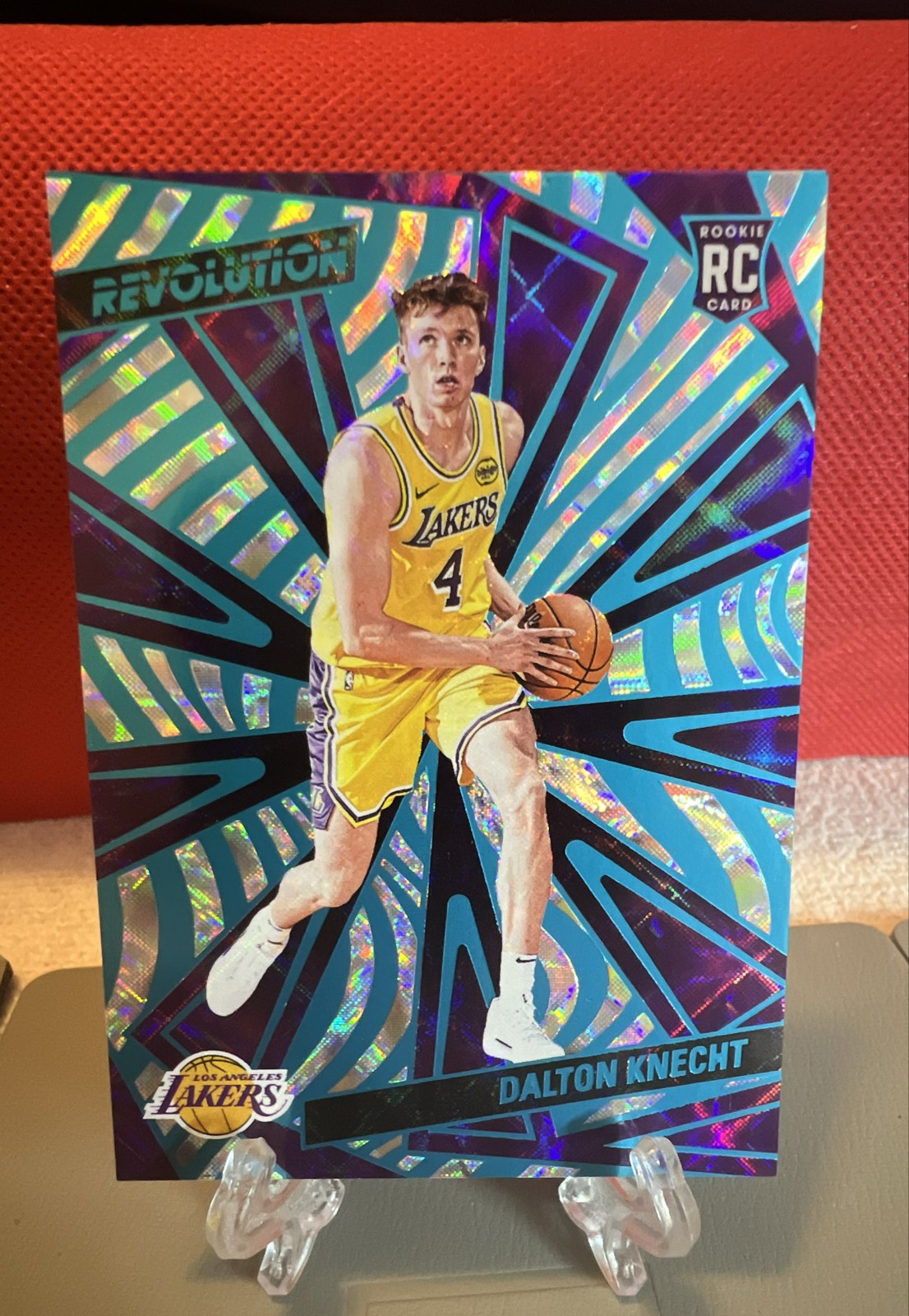 2024-25 Panini Revolution - Rookies Dalton Knecht #109 Future Frame /60 (RC)