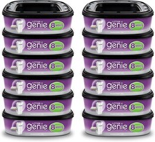 Litter Genie Ultimate Cat Disposal System 1 Count Pack of 12 , purple