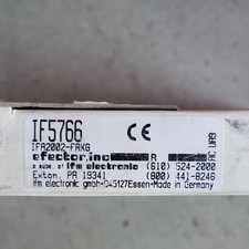 efector IF5766 Inductive Barrel Proximity Sensor AC Unshielded 2mm Cable