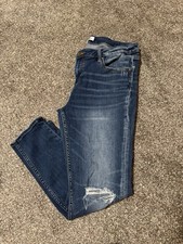 Women  s Vigoss Distressed Medium Wash Jagger Skinny Jean Size 32