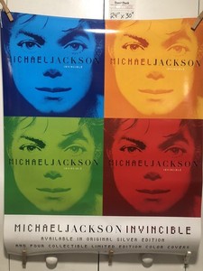 Michael Jackson Invincible Poster | eBay
