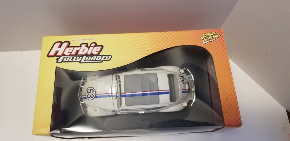 Herbie Fully Loaded 1963 VW Beetle "The Love Bug" 1/18 By Johnny Lightning 2005 - Image 4 of 4