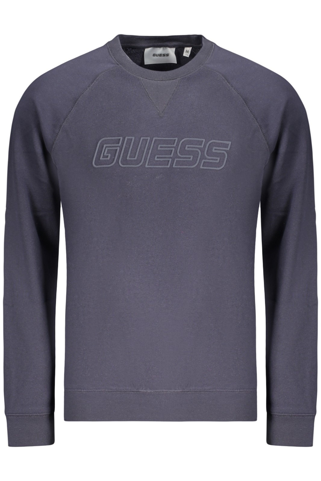 Guess Uomo Blu Uomini, Felpa + Maglione, Felpa Da In Cotone Jeans, (Xxl) - Immagine 2