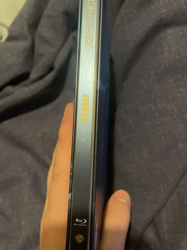 The Meg - 4k Ultra HD + Blu Ray Steelbook - JASON STATHAM - Image 2 of 3