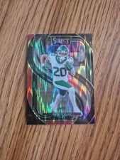 2024 Panini Select - Premier Level Breece Hall #111 Black & Red Shock Prizm