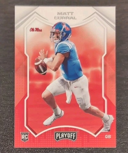 Matt Corral 3 2022 Panini Chronicles Draft Picks Playoff Rookie Card Panthers RC - Picture 3 of 3